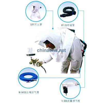 3M S系列头罩长管供气式呼吸防护系统