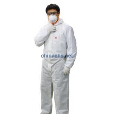 3M 4515 白色带帽连体（Type5&6类防护）防护服（原4620升级）