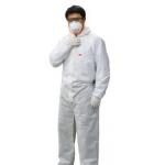 3M 4515 白色带帽连体（Type5&6类防护）防护服（原4620升级）
