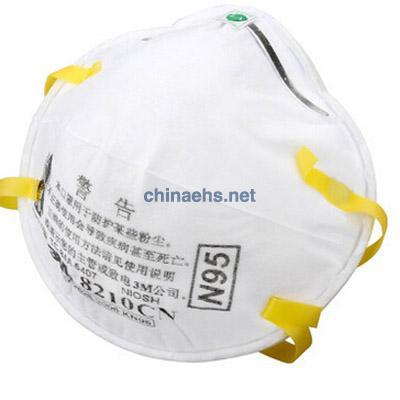 3M 8210防尘口罩头戴式