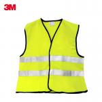 3M VO1SO 均码 免保养安全背心秋冬款反光衣骑行马甲夜间警示服