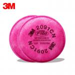 3M XA010015635 2091CN P100颗粒物滤棉（2片/包，50包/箱）