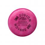 3M XA010015635 2091CN P100颗粒物滤棉（2片/包，50包/箱）