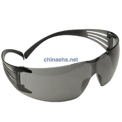 3M SF202AF防雾防紫外线安全防护眼镜（灰色镜片）