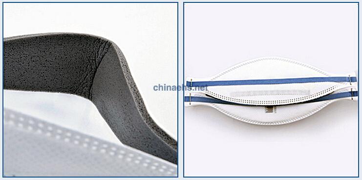 3M9322颗粒物防护口罩佩戴舒适设计