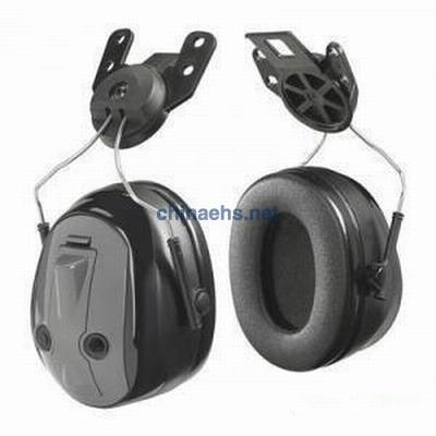 3M PELTOR H7P3E-PTL一按即听挂安全帽式耳罩