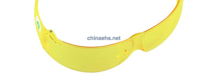 3M SF203AF防尘防冲击安全眼镜(黄色镜片)