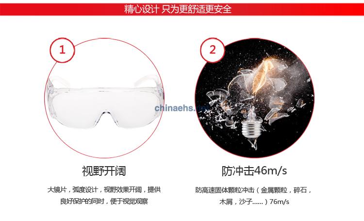 3M 1611HC 访客用防护眼镜（防刮擦）