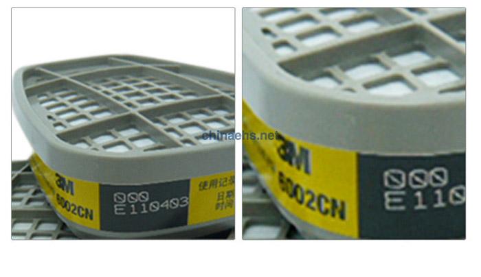3M 6002CN防酸性气体滤毒盒
