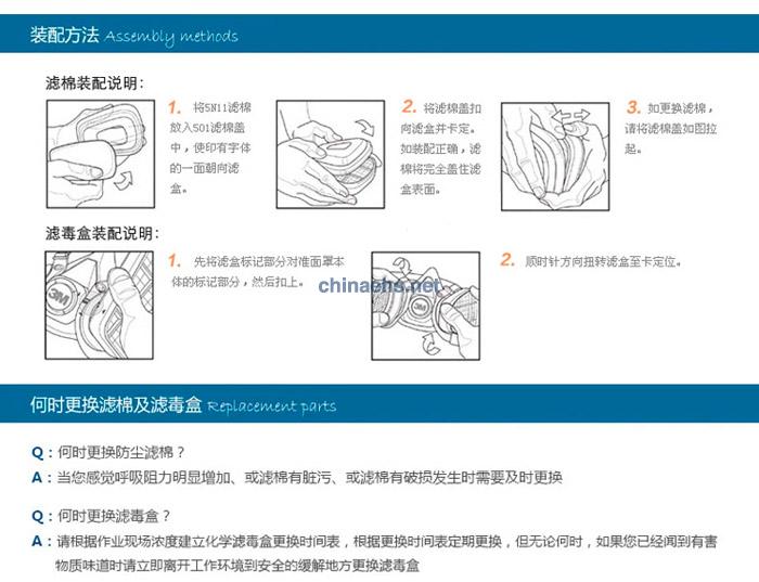 3M 60928防护放射性碘甲烷及颗粒物滤盒