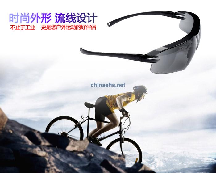 3M 10435 中国款流线型防护眼镜（灰色镜片，防雾）