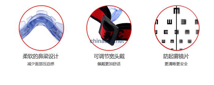 3M 1623AF 亚洲款舒适型防化学防雾护目镜（无色镜片，防雾）