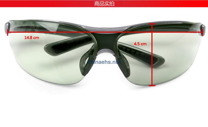 3M 1790G 防冲击浅绿色镜片防护眼镜