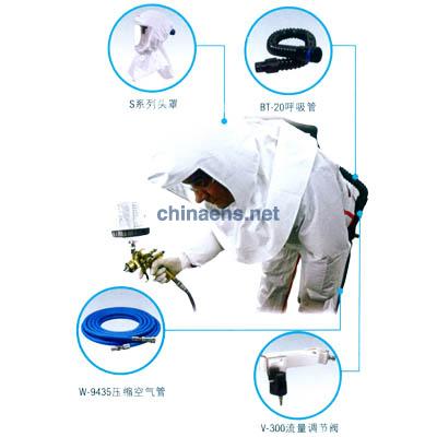 3M S系列头罩长管供气式呼吸防护系统